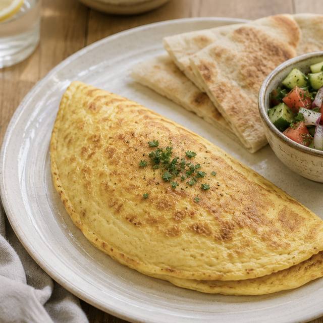 Omelette au bœuf