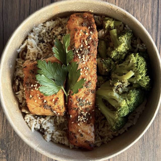 Saumon, riz & brocoli