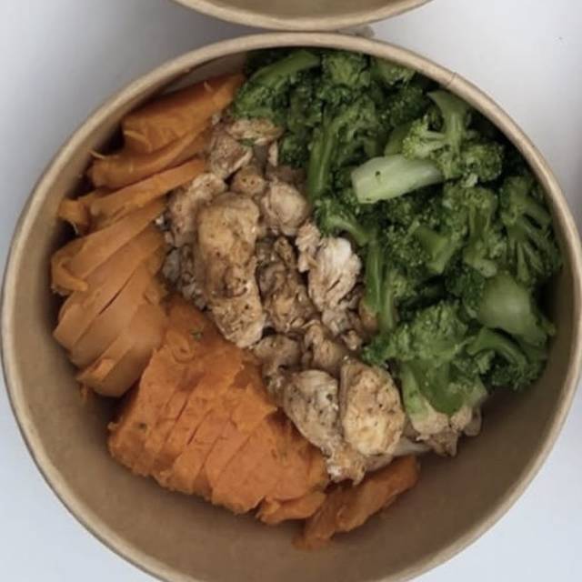Poulet, patate douce & brocoli