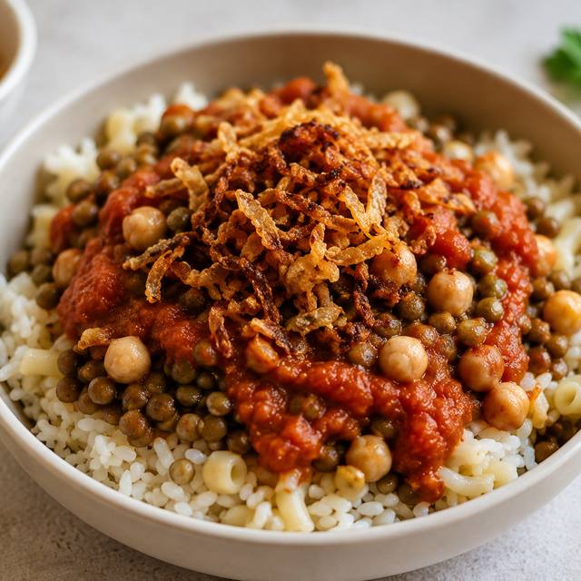 Koshari égyptien
