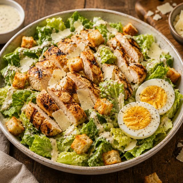 Salade César poulet grillé